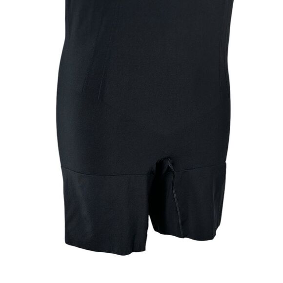 SPANX Black Oncore Tummy Control Mid-Thigh Compression Bodysuit Shapewear - Picture 7 of 11